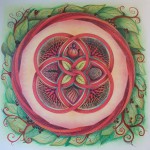 'Ancestral Healing' - 1e Basischakra mandala 