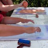 Touch Drawing - tekenen met 2 handen, 5 vingers