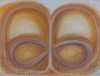 vertragen in de heling - de pastelkorrels voelen - het hart opent - in verbinding